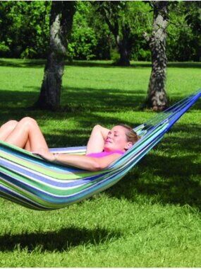 Texsport La Paz Single One Person Hammock for Camping Travel Outdoors